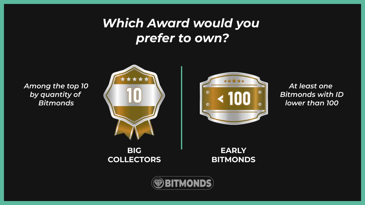 bitmonds's tweet image. Which Award would you prefer to own?

Leave a comment!

bitmonds.com - #NFT #digitalfashion #bitmonds