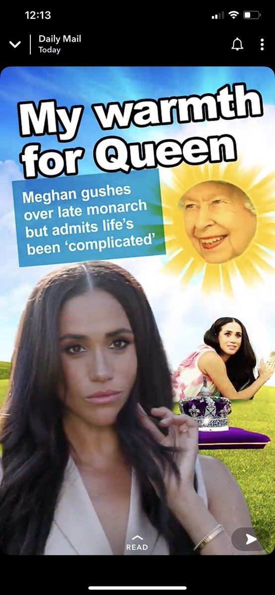 cheekycheeech's tweet photo. I’m screaming why did daily mail make the queen the teletubbies baby https://t.co/MpEedZ1ZRj