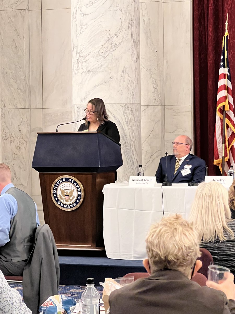 "Our goal is to ensure that every single family in America can be a true partner in the success of their child and that they have a seat at the table when it comes to determining the direction of our public school system." -- Anna King, <a href="/NPTAPresident/">Yvonne Johnson</a> #PTAStandards