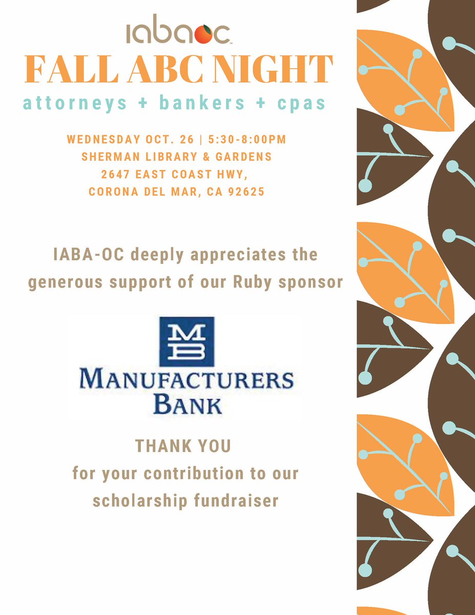 IABA OC Chapter tweet media