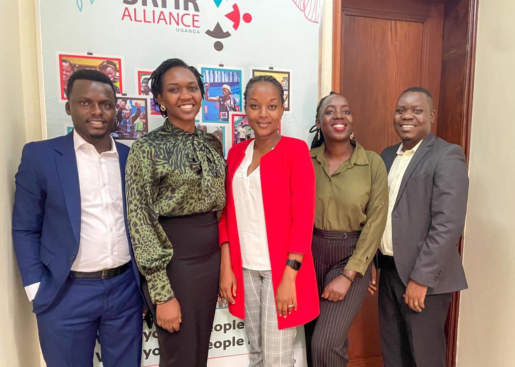 With, for and by young people! Today, we have been honored with a courtesy visit from the Hon. @PNyamutoro, National Female Youth M.P, to strategize and effectively plan for young people’s health and well-being. Looking forward to the new plans and goals. #UnlockMySRHR