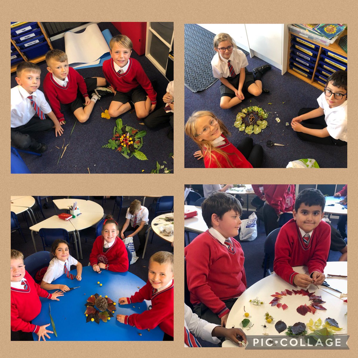 ysgolbrynhedydd's tweet photo. #YBH4CE Take a look at our amazing leaf designs created with the amazing objects found in nature right now! ππππΏ #100leafchallenge #takenotice #fivewaystowellbeing #connect https://t.co/JpROI4zIIO