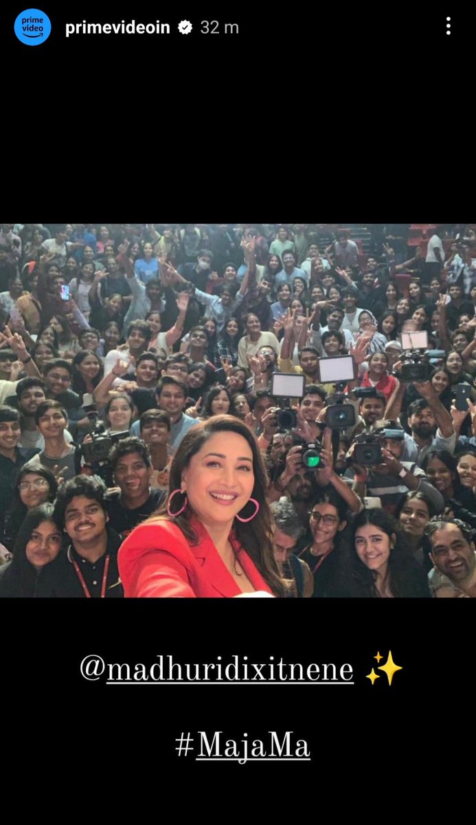 THE MEGASTARDOM ❤️🔥 @MadhuriDixit #MadhuriDixit #MajaMa #MajaMaOnPrime