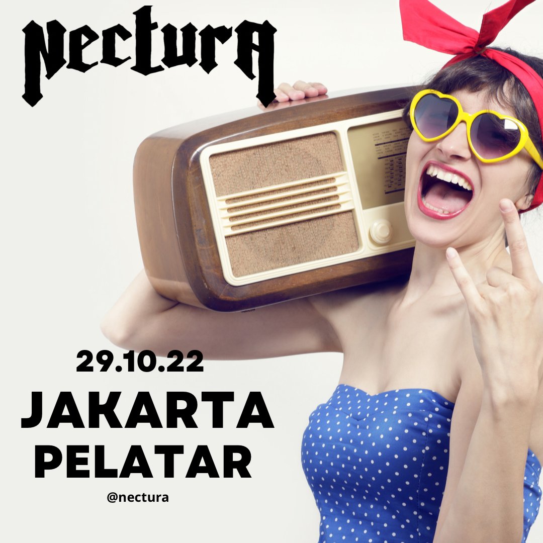 NecturaOfficial's tweet photo. 29.10.22 // Jakarta // Pelatar
#nectura #jakarta #pelatar https://t.co/4mrlzejeBr