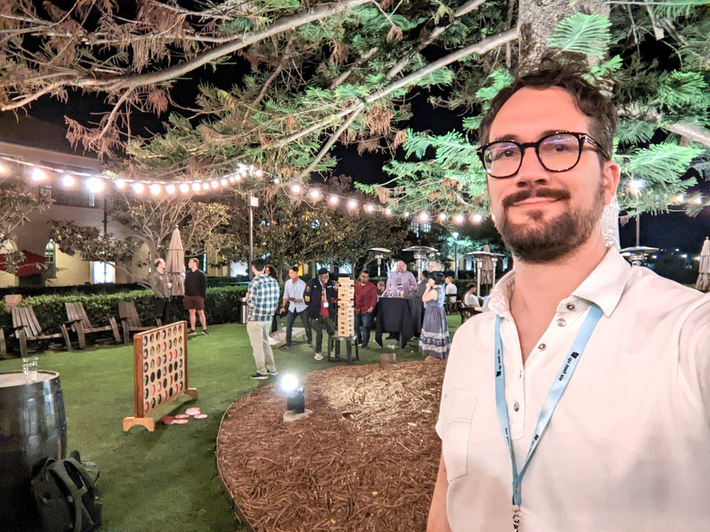 Last night I attended the #DjangoCon US 2022 speaker appreciation dinner 🦀
We had drinks, food and games at at Stone Brewing in Liberty Station in San Diego 🇺🇲
Thanks to the organizers for this nice time spent together, as a speaker I really appreciated 🙏
CC <a href="/djangocon/">DjangoCon US</a>
#DCUS