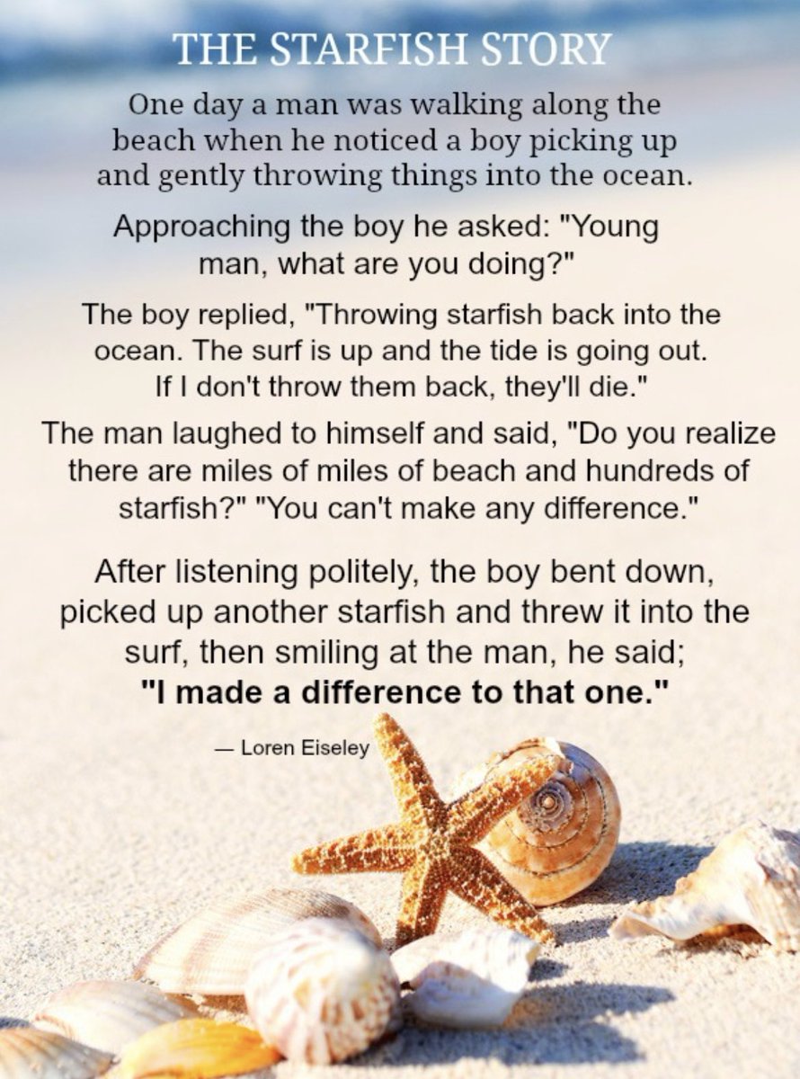 Never underestimate your impact… even if others don’t recognise it 💕