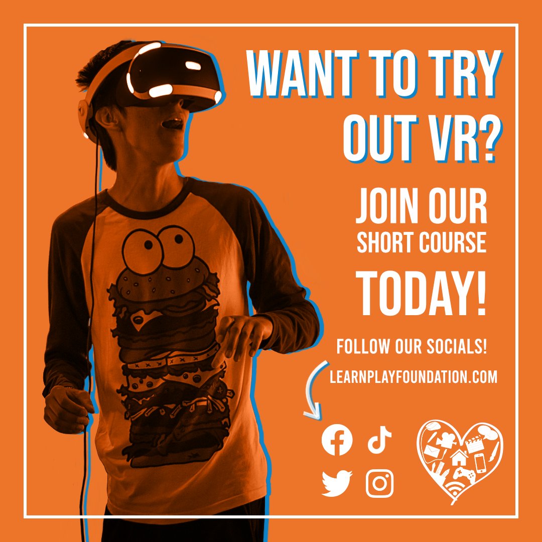 learnplaytweets's tweet photo. Join our free Virtual Reality taster session! DM us now to book your place! #lovelearnplay #virtualreality #virtualrealityworld #virtualrealityglasses #virtualrealityheadset #virtualrealitygames #virtualrealitygame #virtualrealityshoot #virtualrealitysimulators https://t.co/yJpz3ZRwjd