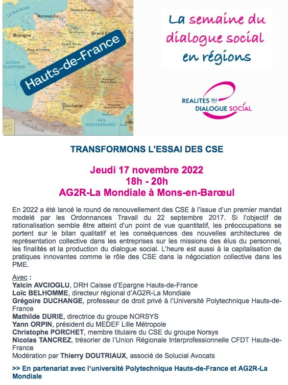 solucial's tweet photo. Fiers d'être partenaire de cet événement, à noter dans vos agendas pour lancer RDS @REALITES_du_DS
 dans notre région HAUTS DE FRANCE : les CSE en pratique après un premier mandat ! https://t.co/5YUhfu7X8V