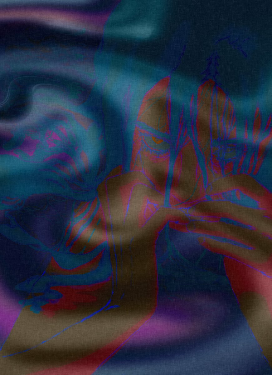 Lines_Connect's tweet photo. A protector of the universe, she swims in the lake of galaxies. https://t.co/gZllUFKoiX