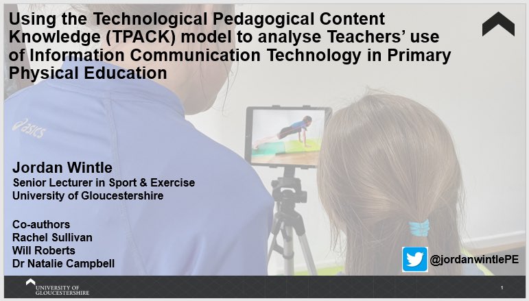 jordanwintlePE's tweet photo. Looking forward to sharing work led by @RachSu11 around ICT use in primary PE tomorrow @NTNUnorway  DigiTech in PE &amp; Sports symposium. Shout out to co-authors @w_roberts6 &amp; @DrNJCampbell. @oveost @Julia_Sargent 🙏 for the invite 📱📹📷 💻🏃🏾🏀🤸🏼 @UoGSportScience https://t.co/zVy9EGAk40