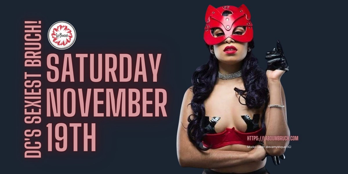 LaBoumBrunch's tweet photo. Definitely not your average brunch, nor is it for the weary.  Check out La Boum Brunch at https://t.co/oCwlO4glCn
  #dcbrunch #dcburlesque #burlesque #saturdaybrunch #washingtondc https://t.co/qOFXySlxrg