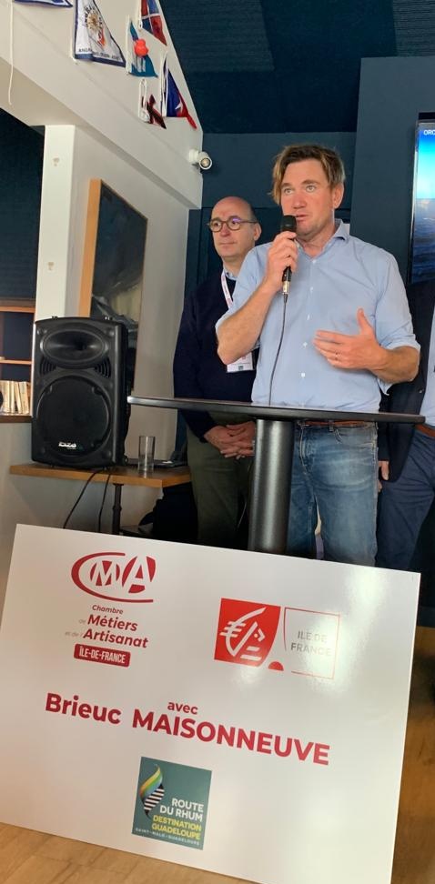 Formidable journée pédagogique avec 250 apprentis <a href="/cmaidf/">CMA Île-de-France</a> pour découvrir Brieuc Maisonneuve qui défendra nos couleurs dans la <a href="/routedurhum/">Route du Rhum - Destination Guadeloupe</a> !
Avec le soutien de la <a href="/CE_iledefrance/">Caisse d'Epargne IDF</a> !