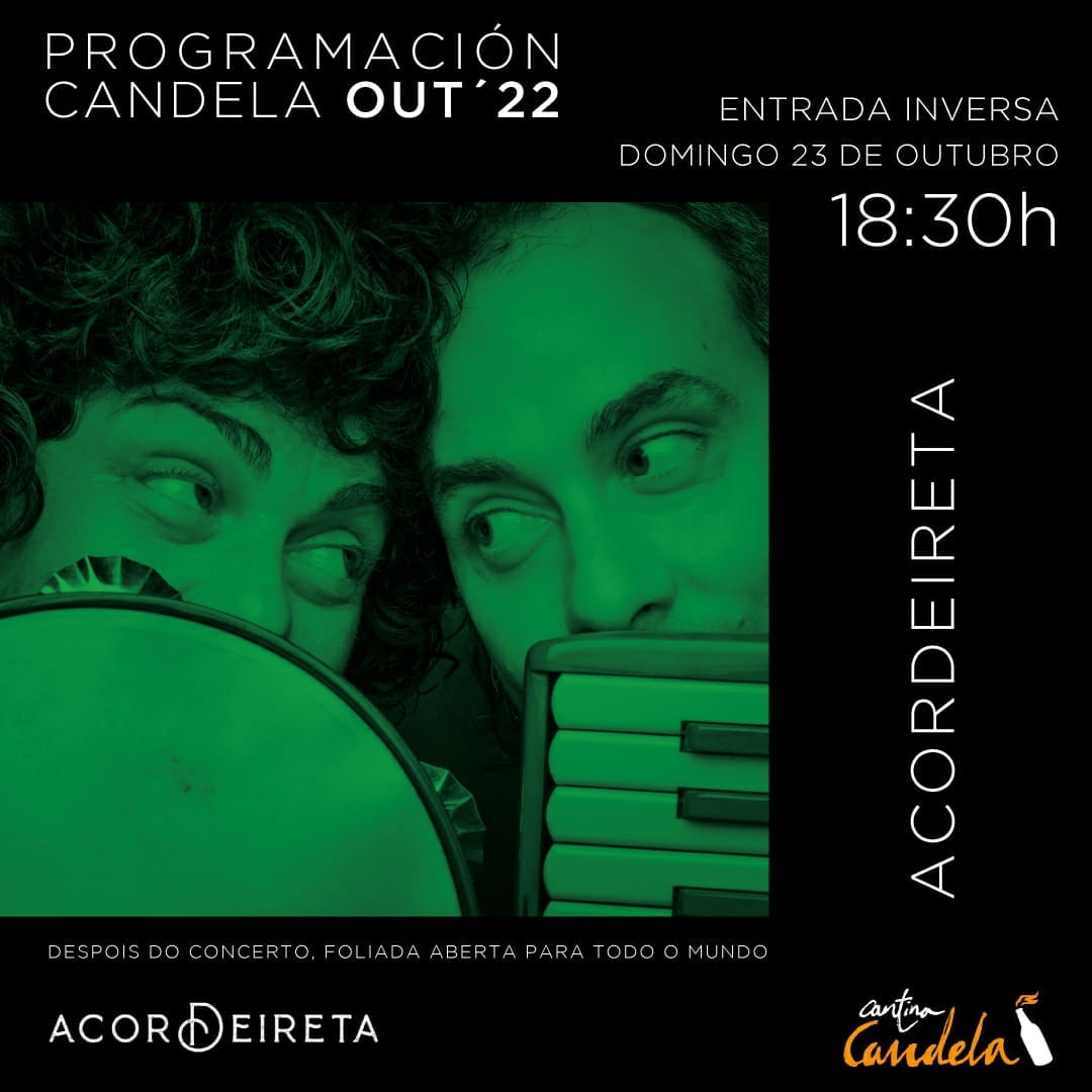 acordeireta's tweet photo. Este domingo as 18,30h. No bar Candela de Vigo, zona Churruca (rúa Martín Códax 10). Agardámosvos 💜💚🎵🎶💪 https://t.co/urR4aRLEsR