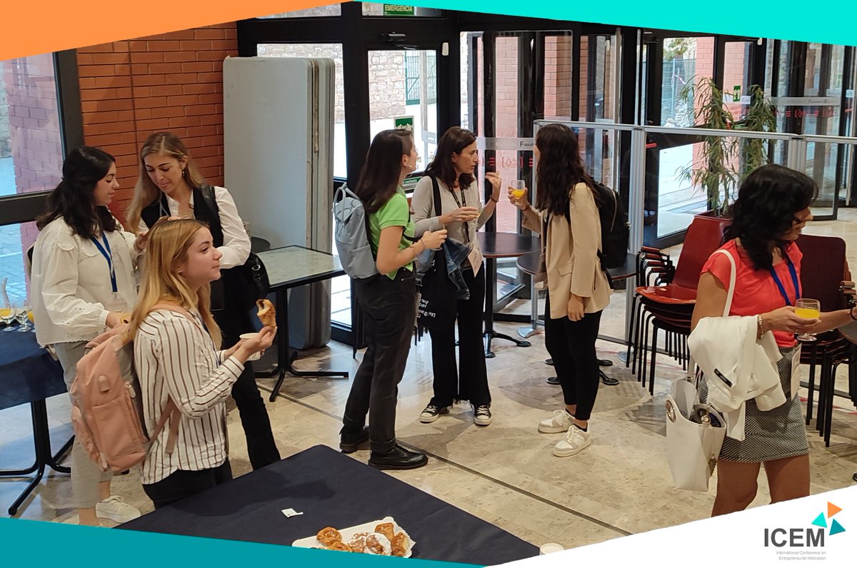 IcemConference's tweet photo. 👀Great coffee break☕🥐 for networking and recovering energies for the second and third rounds of presentations of today's #ICEM22🎯. https://t.co/9LXvodPUeY