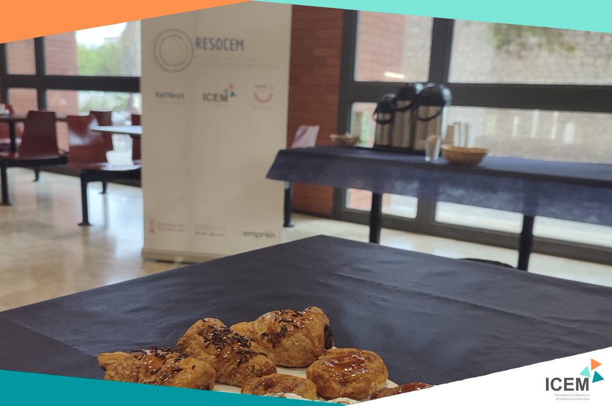 IcemConference's tweet photo. 👀Great coffee break☕🥐 for networking and recovering energies for the second and third rounds of presentations of today's #ICEM22🎯. https://t.co/9LXvodPUeY