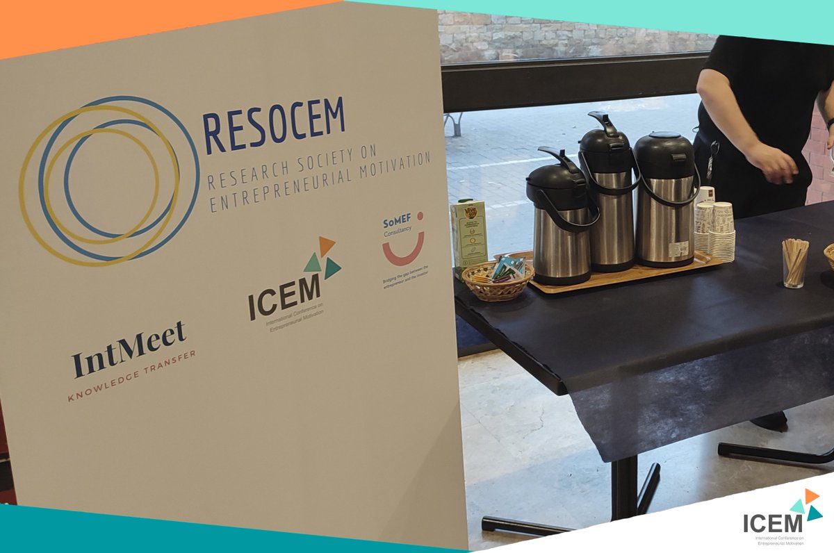 IcemConference's tweet photo. 👀Great coffee break☕🥐 for networking and recovering energies for the second and third rounds of presentations of today's #ICEM22🎯. https://t.co/9LXvodPUeY