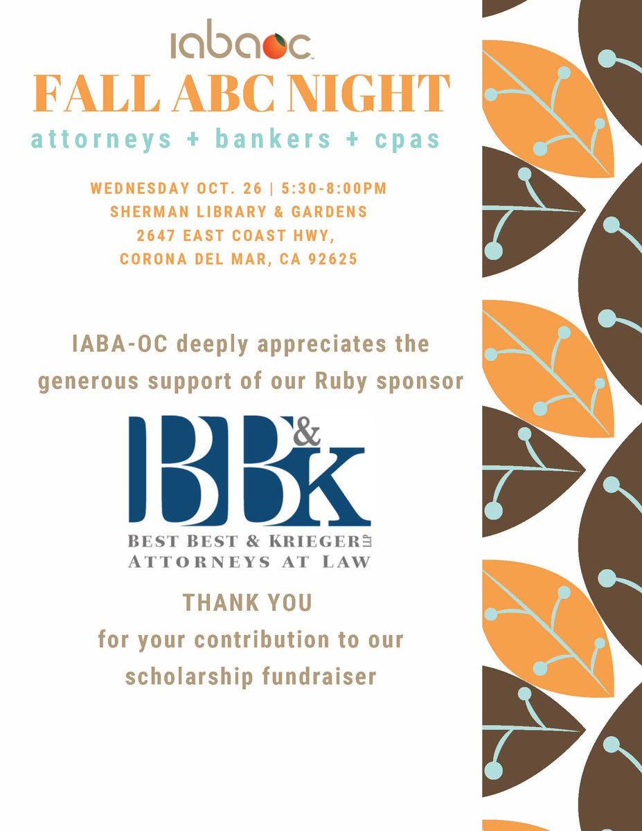 IABA OC Chapter tweet media