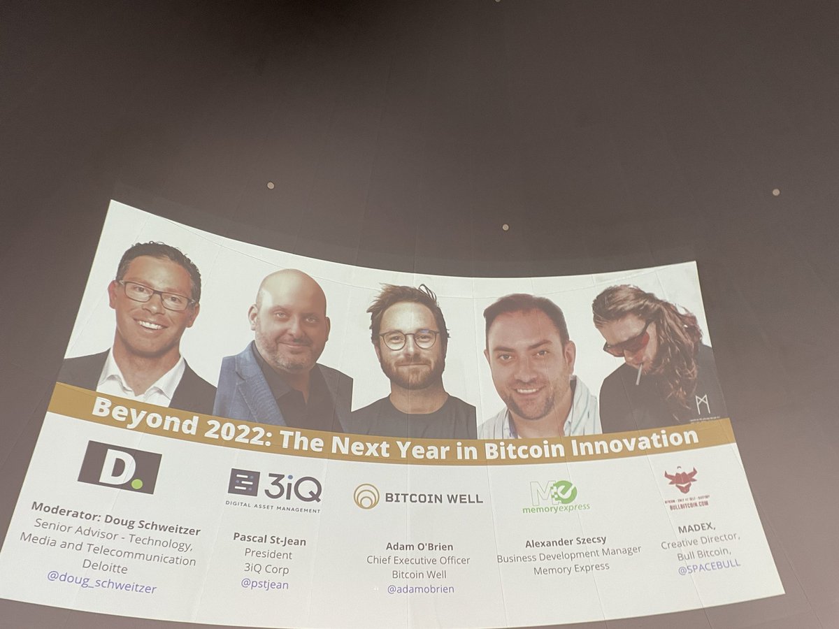 BrendaLaunch's tweet photo. Great speakers on innovation in bitcoin #canadianblockchain #canadablockchain @Koleyayyc @AlbertaIot https://t.co/OqEiMyh6FC