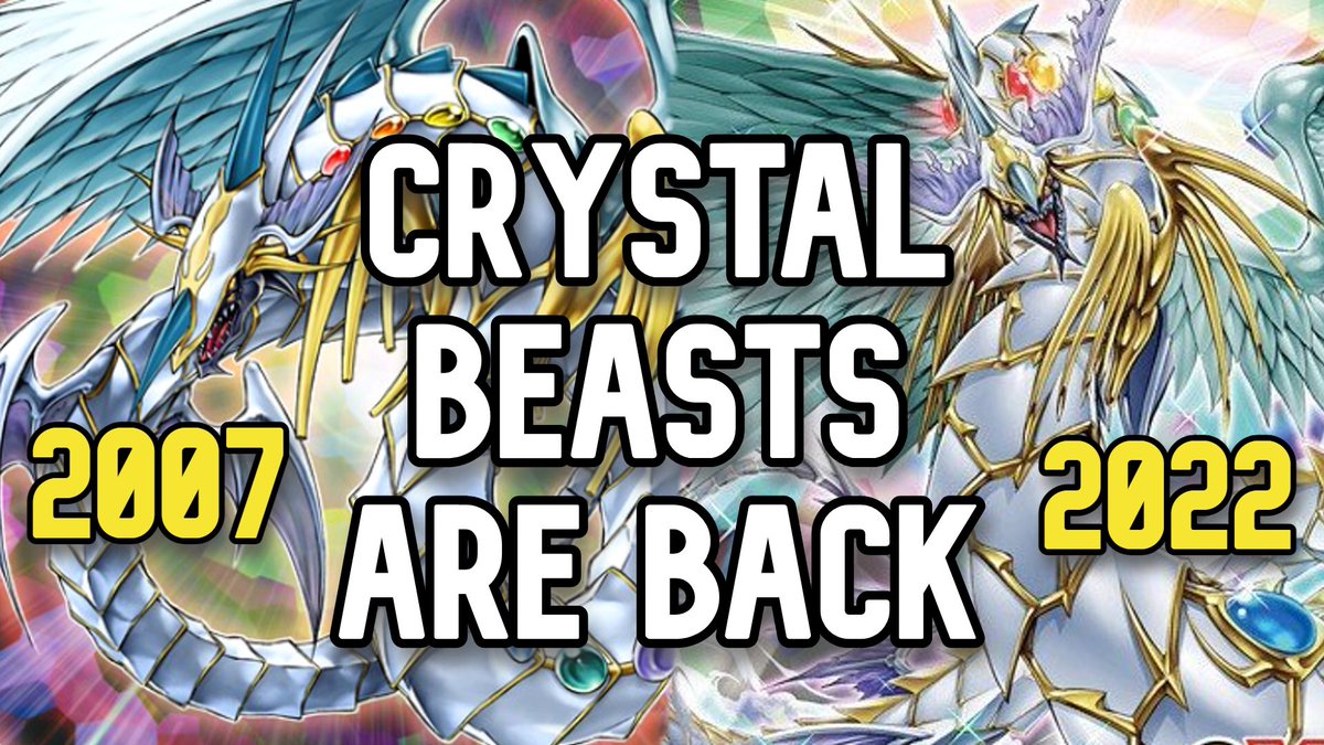 ShadowRabbitYGO's tweet photo. New video is up!:) #yugioh #yugiohtcg #crystalbeasts https://t.co/RsejF7jBwi