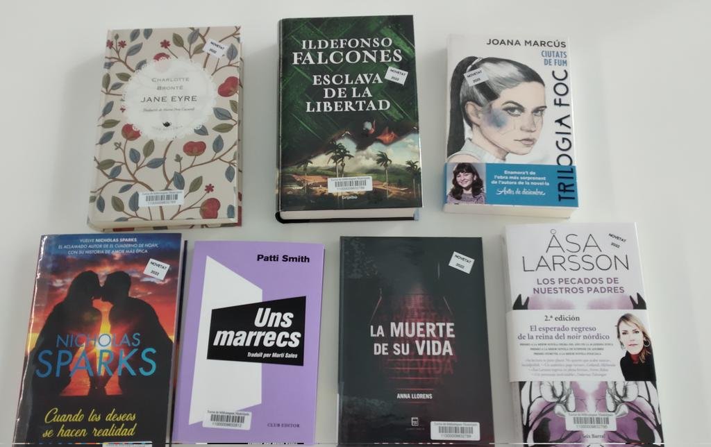 bnavarclessv's tweet image. 📚Novetats variades! 📚 novel·les
us en deixem una petita mostra, 
quina us reservem? 
lacreueta.cat/biblioteca/nov…
Amb el suport de la subvenció #OSIC @cultura_cat  @CulturaCCentral #OSICnavarcles