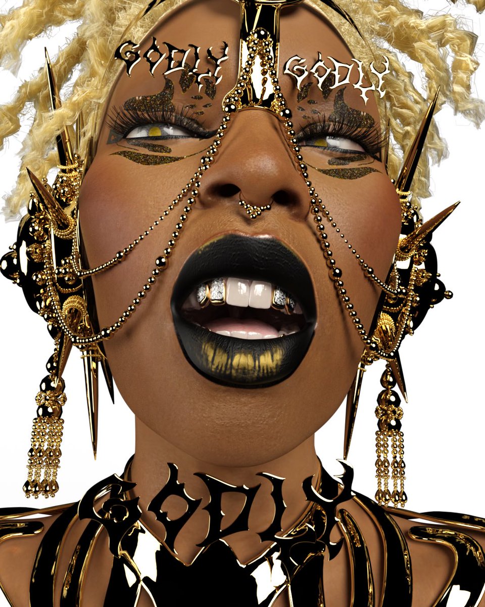 Creative photoshoots &amp; video shoots for independent artist can take a-lot of energy, resources, &amp; money. Having my 3D character now allows me to create more efficiently &amp; fluently.  Of course i’ll still be showing face &amp; setting up those vibes! Who’s ready for more !?