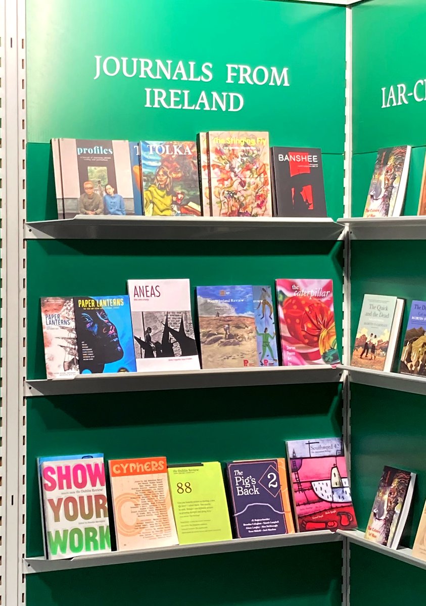 It's a true joy to show off Ireland's wonderful literary scene by sharing some of the country's most exciting literary journals and magazines.

What's your favourite? #FrankfurterBuchmesse