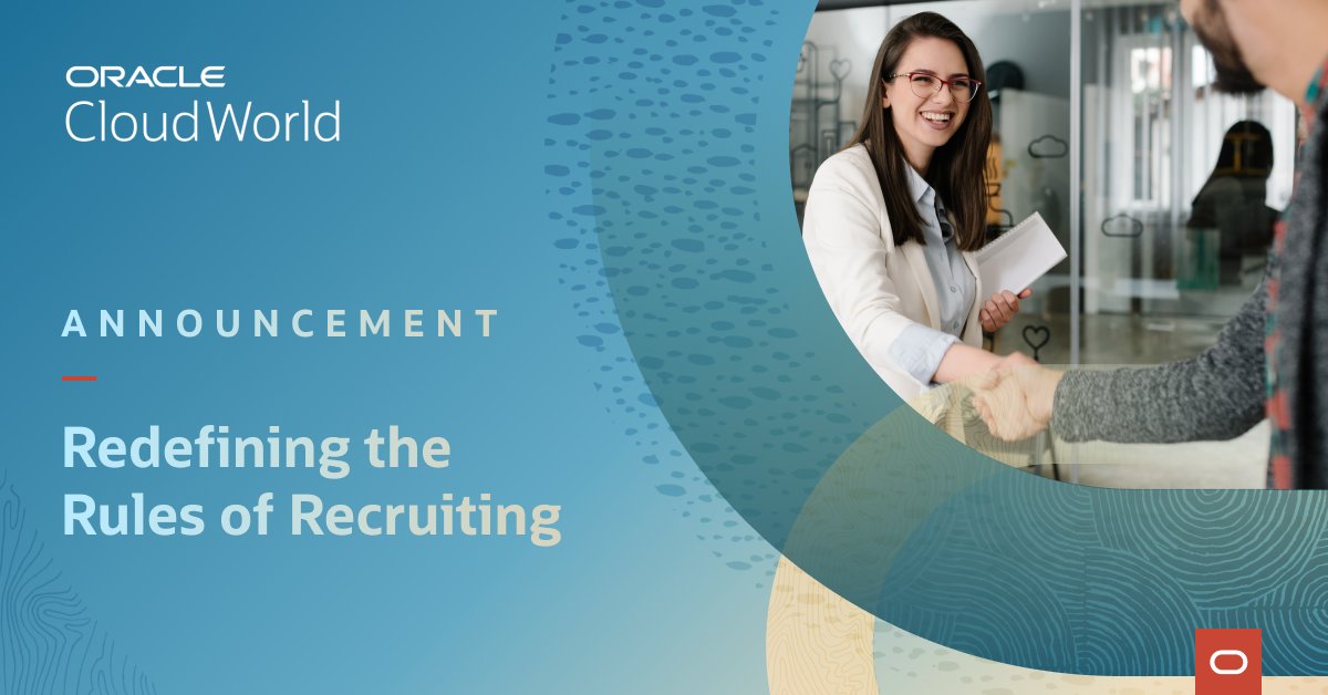 GunaGovindan's tweet photo. Learn how @Oracle's new Recruiting Booster solution helps organizations find top talent and fast-track hiring. https://t.co/SE8SFXmo1r https://t.co/hnvLXIACgh