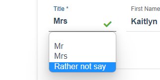 so you’re either a man, a married woman, or you don’t want to talk about it