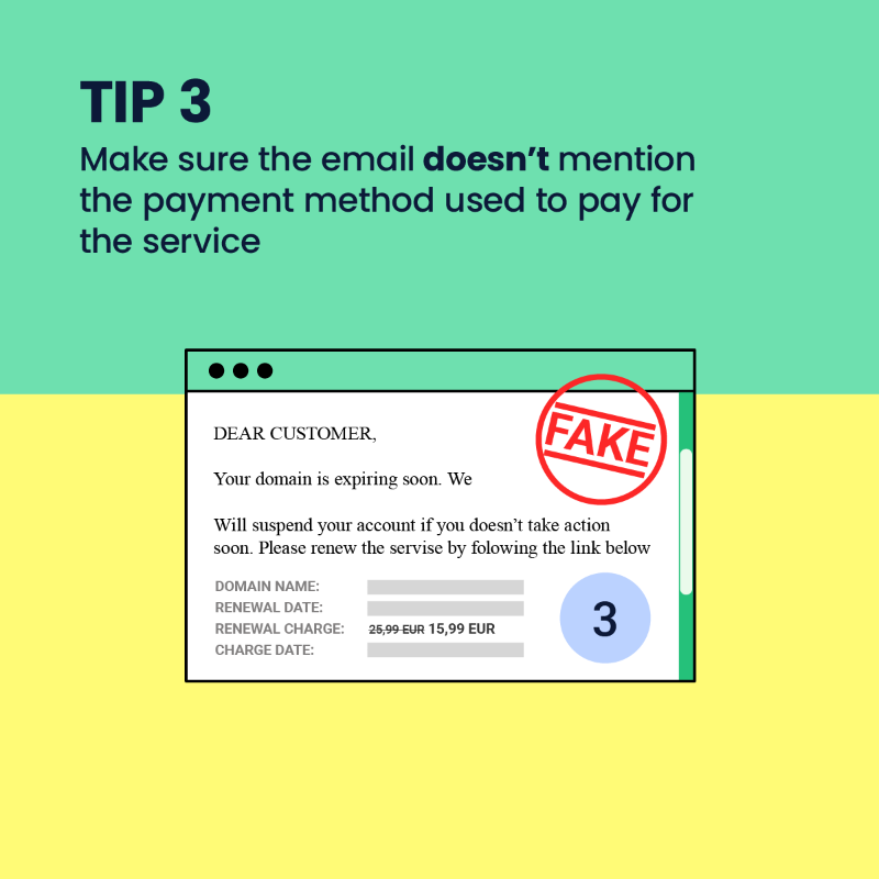 SiteGround's tweet photo. BEWARE OF PHISHING! 🛑
Although we work daily to ensure our SPAM protection rules filter unwanted emails, some clients still report fraudulent emails pretending to come from us. Take a look at these 6 tips so you can better recognize official SiteGround emails #CybersecurityMonth