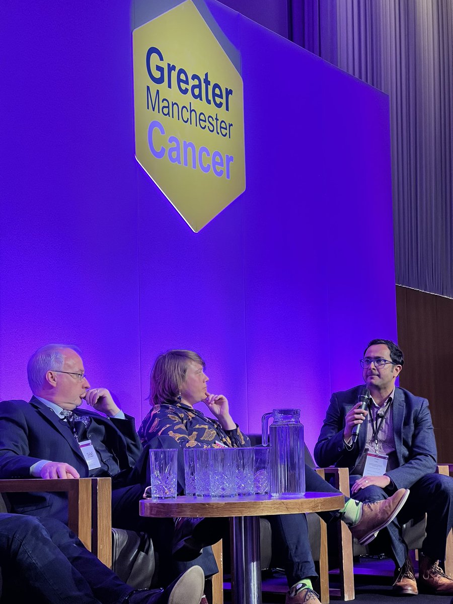blandsteve's tweet photo. Just hosted my first ever conference. And what a conference the @GM_Cancer #GMCC22 was. Inspiration, innovation, collaboration, laughter everywhere you looked and then @MartinHibbert to wrap it up on day two. Massive 👏🏻 to @anna_perkins, @orourkeclaire1, @AliBarbuti and team. https://t.co/w8khVNTJ11