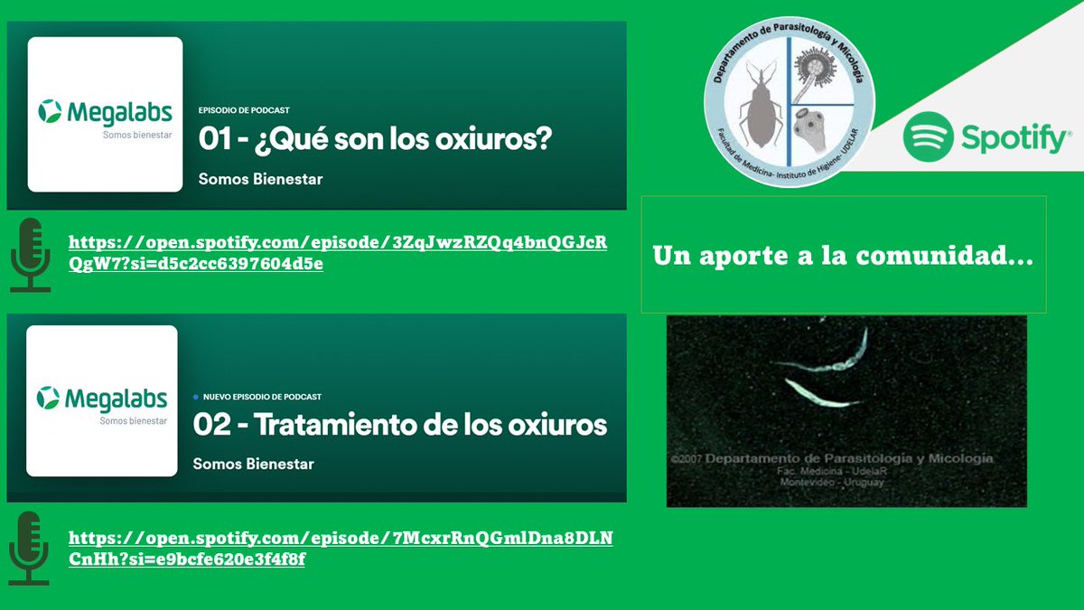 Unidad academica- Parasitología y Micología UdelaR tweet media