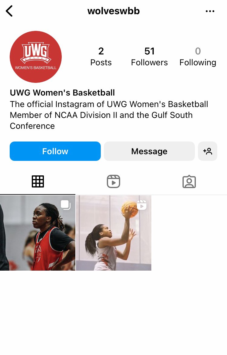 UWG Women’s Basketball (@uwg_wbb) on Twitter photo Our Instagram is now Live! 😎
Give us a follow and stay updated with the team! 🐺
<a href="/UWGAthletics/">West Georgia Wolves</a>
#WeRunTogether Our Instagram is now Live! 😎
Give us a follow and stay updated with the team! 🐺
<a href="/UWGAthletics/">West Georgia Wolves</a>
#WeRunTogether