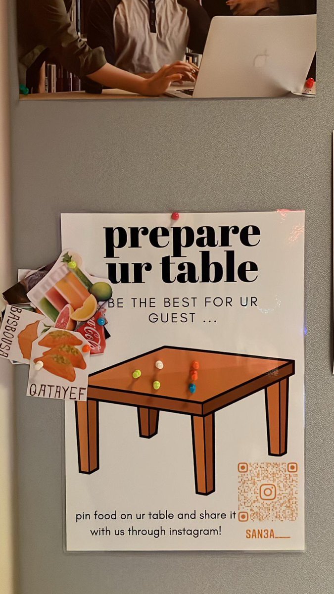 san3a__'s tweet photo. make sure to stop by our posters around NUQ!!! #san3a #BeTheBest4UrGuest #goodhost #nuq #lowsugar #healthyalternatives https://t.co/zlclL88LRx