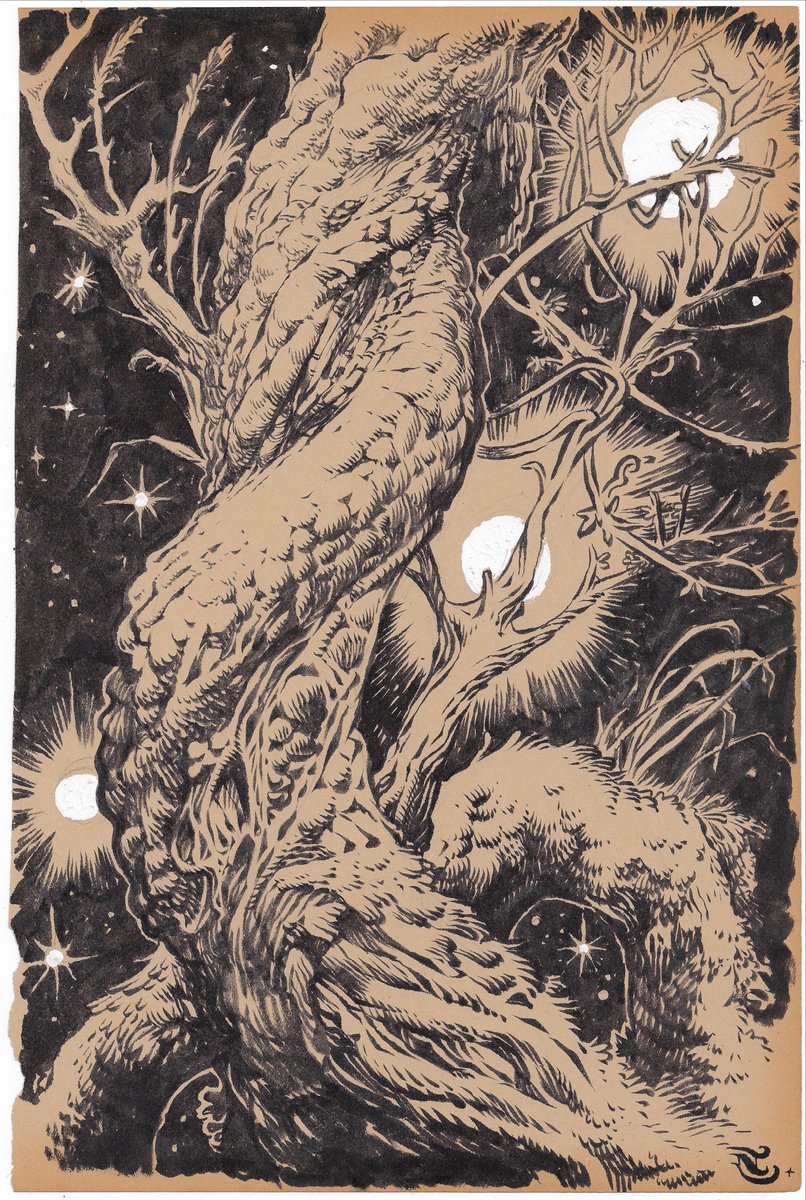 conor_draws's tweet photo. All about that texture. https://t.co/GKoy5NNHS2