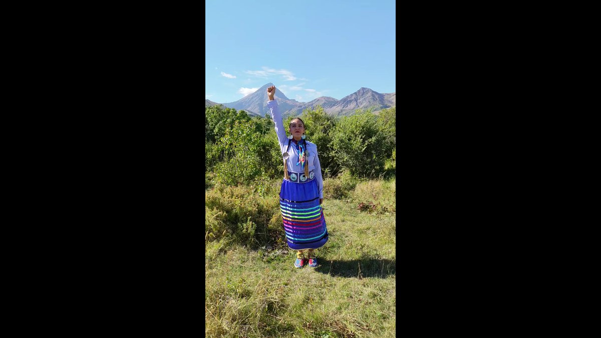tractionplanet's tweet photo. #10WaysProject Artist Feature: 

Sandra Lamouche @hoop_dance is a Nehiyaw Iskwew (Cree Woman) from the Bigstone Cree Nation in Northern Alberta. Sandra is a multidisciplinary creator and storyteller. 

#climate #climatechange #climatejustice #tractionart https://t.co/HoR6NhNvvG
