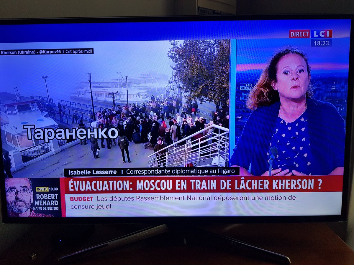 MagelanSkull's tweet photo. Ça y est c'est officiel sur @LCI pardon #TVUkraine la grande @ilasserre confirme que la #Russie a perdu #Kherson, le ? dans le titre n'est là que pour la forme. C'est confirmé par gd géostratége @DavidPujadas.😏
Cette chaîne est vraiment devenue une usine à #fakenews.
#lcigate https://t.co/HRL2xRMbhX
