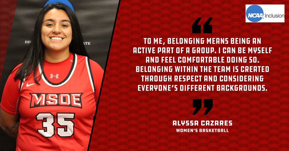 MSOE_Raiders's tweet photo. ⚔️Raider Voices | Diversity and Inclusion⚔️

Here is what belonging means to @MSOEwbb senior Alyssa Cazares

#TheRaiderWay #NCAAInclusion #d3basketball https://t.co/aHUFkSn6o8