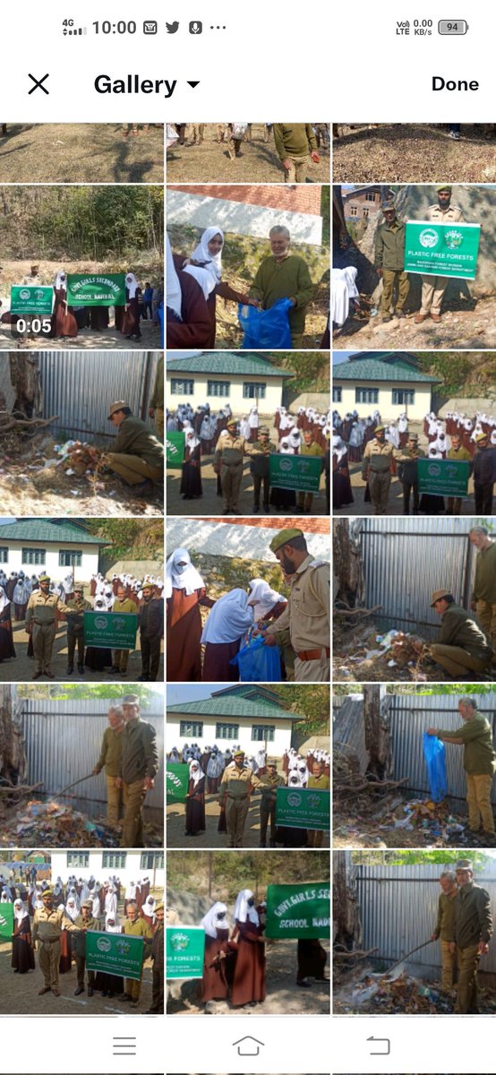 chitternar's tweet photo. Today Bandipora Forest Divn again organised the mega  awareness campaign around whole District Under the theme "Jan Abhiyan,  Green Drive Plastic Free forests,Tree planting for girl child and One Beat Guard One villlage Programme. Har gawoon haryali @dcbandipora @dicbandipora. https://t.co/yi6Dgv5Nyf