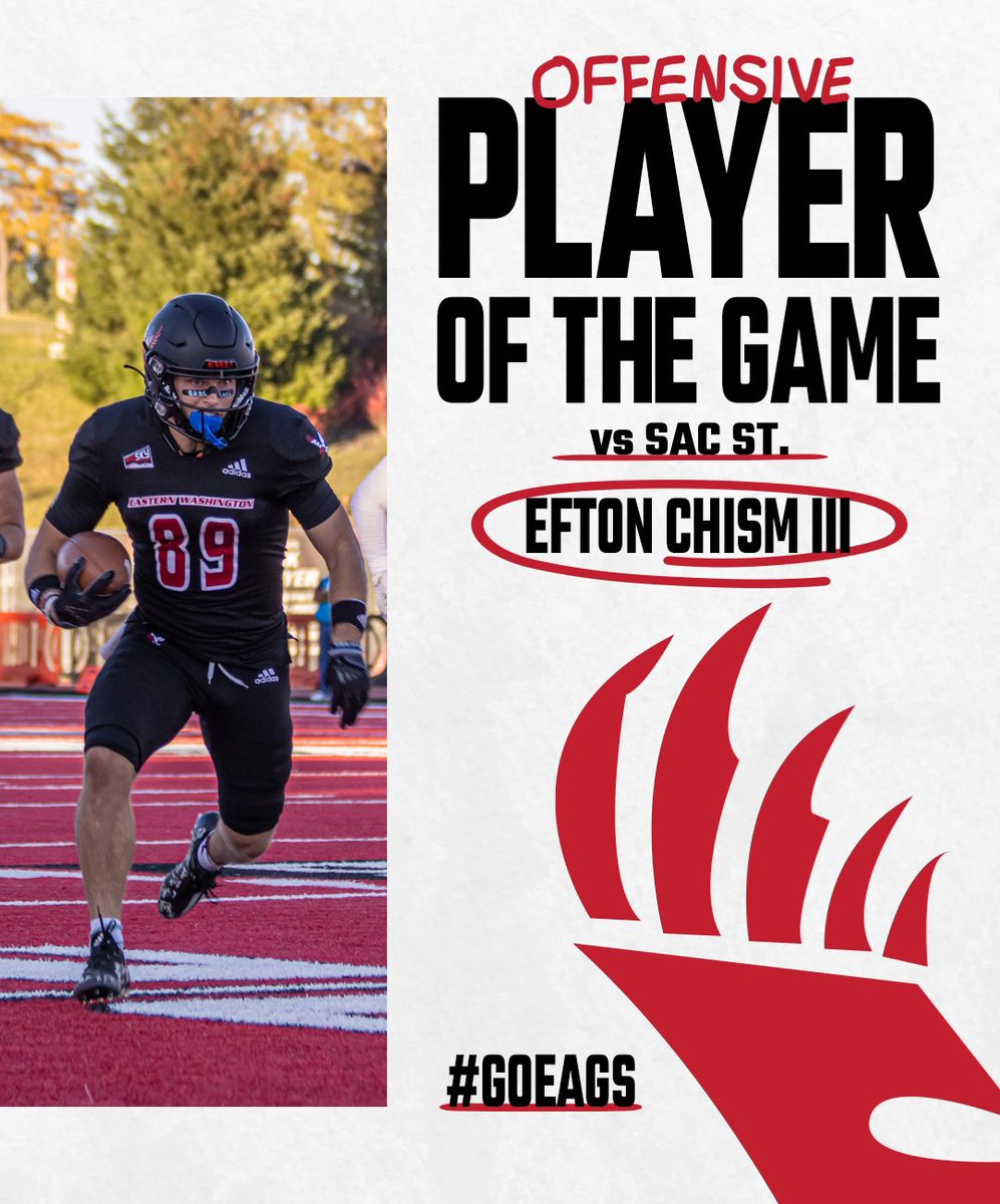 EWUFootball's tweet photo. Your Week 7 Eagle Team and Players of the Week! 💪🏼🦅

#GoEags https://t.co/NipBLf53Os