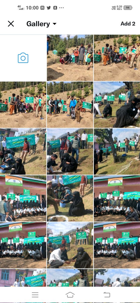 chitternar's tweet photo. Today Bandipora Forest Divn again organised the mega  awareness campaign around whole District Under the theme "Jan Abhiyan,  Green Drive Plastic Free forests,Tree planting for girl child and One Beat Guard One villlage Programme. Har gawoon haryali @dcbandipora @dicbandipora. https://t.co/yi6Dgv5Nyf
