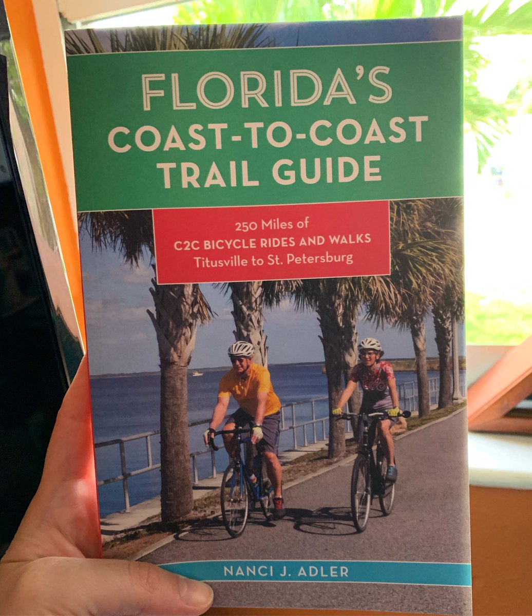 LYEditorial's tweet photo. ‼️🚲ATTENTION BICYCLE RIDERS🚲‼️ Nanci Alder’s cultural and natural guide to the C2C will be available November 1, 2022, wherever regional books are sold! @_PineapplePress
#pineapplepress #c2ctrail #centralflorida #titusvillefl #stpetefl #florida #bicycleculture https://t.co/I84qn0ZyFL
