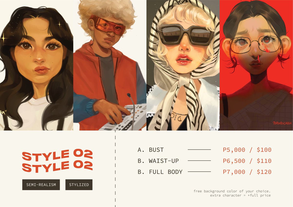 popcorncheek's tweet image. 🍊🏁 COMMISSIONS OPEN!
life really took a lot from me from the past year, but i’m starting to get back on my feet again & save up! also enrolled myself again so raising funds for uni too ⚡️
💬 RTs super appreciated; thanks 4 helping me out!
#artph #commissions | links below!