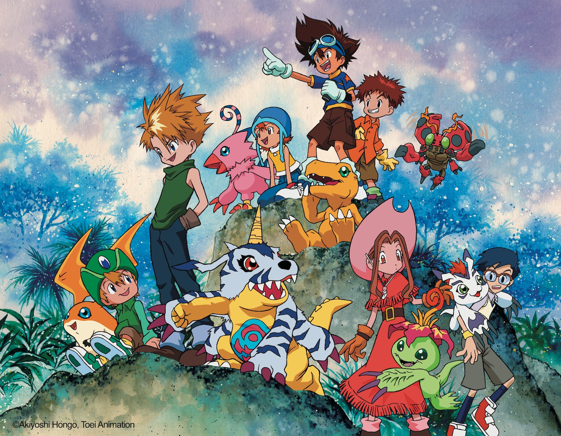 Los chicos de Digimon 02 para TRI  Digimon adventure, Digimon adventure tri,  Digimon tamers