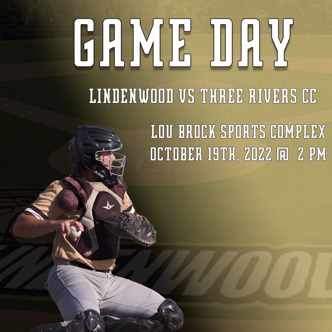 LULIONSBASEBALL's tweet photo. 🚨GAME DAY🚨

🆚 @3rbaseball 

⏰ 2pm first pitch 

📍Lou Brock Complex

Come support your Lions in their last fall scrimmage against 3 Rivers. 14 innings set for today starting at 2pm

#OneRoar🦁⚾️ https://t.co/qoD0EgEj9e