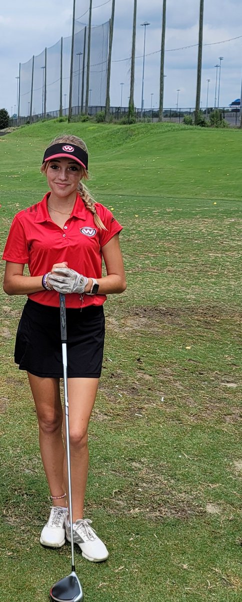 westcabgolf's tweet photo. ⛳️ STATE QUALIFIER ⛳️ Congratulations to Kirstan Hodges for qualifying for 4A State golf match in Pinehurst #6!! @westcabgolf #FreshmanCanPlay https://t.co/hCKW85YT5b
