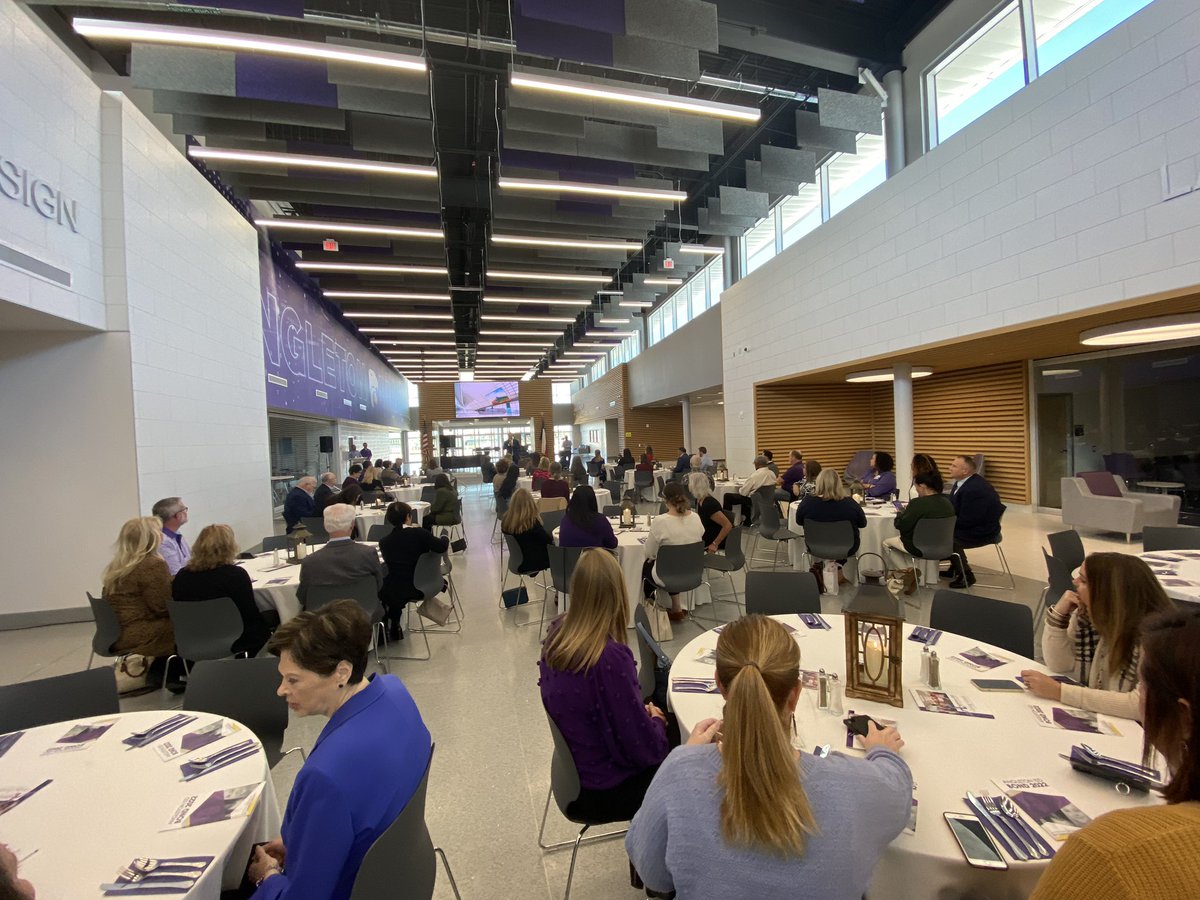 AngletonISD's tweet photo. We’re excited to host the first-ever State of the District event this morning at the new AISD CTE Center #fortheFuture https://t.co/3Zsj8jtaVj