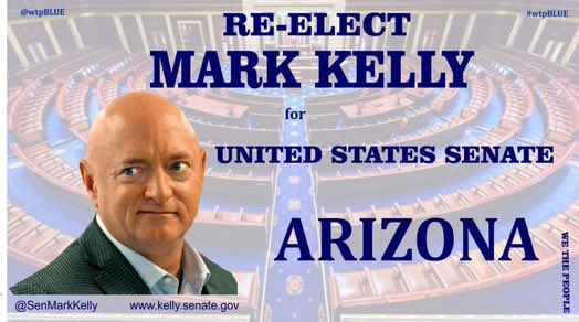 Mark Kelly (D) Az; “Arizona farmers, Cities and Tribes are doing more than their fair share to conserve water. We’re bringing more resources for drought relief and water infrastructure to Az, other states need to do their part too” #wtpBLUe #ONEV1 #FreshResists #DemVoice1