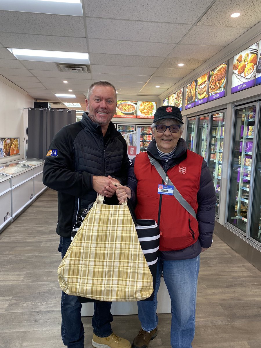 M&amp;M Foodmarket is a strong supporter of community based programs, so we have teamed up with our local Salvation Army food bank to bring much needed support! A BIG shout out to our wonderful customers for their support!