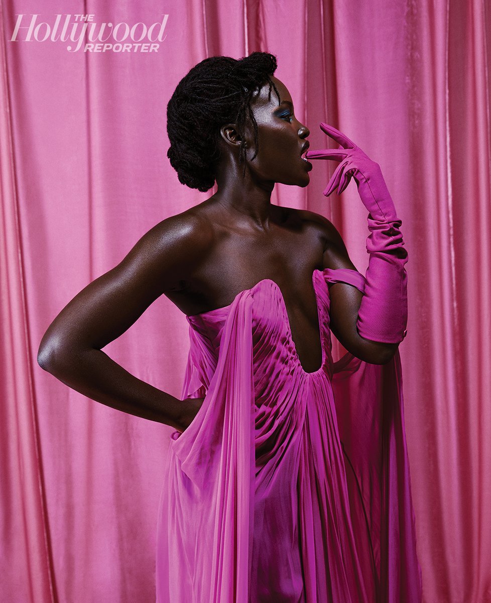 Lupita_Nyongo's tweet photo. ❤️✨🦋 @THR cover → https://t.co/BSxGhdRIwy

Photographer: Christian Cody⁠
Stylist: Micaela Erlanger
Hair: @vernonfrancois 
MU: @NickBarose 
Manicure: Bagir Hasanov ⁠
Set Design: Stockton Hall⁠
Producer: Sway NY⁠ https://t.co/wqvBoPjOzV