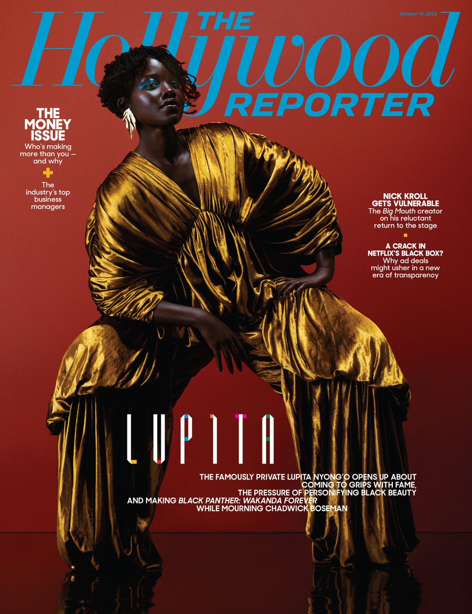 Lupita_Nyongo's tweet photo. ❤️✨🦋 @THR cover → https://t.co/BSxGhdRIwy

Photographer: Christian Cody⁠
Stylist: Micaela Erlanger
Hair: @vernonfrancois 
MU: @NickBarose 
Manicure: Bagir Hasanov ⁠
Set Design: Stockton Hall⁠
Producer: Sway NY⁠ https://t.co/wqvBoPjOzV